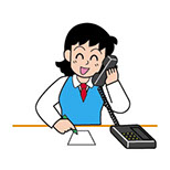 電話受け付け